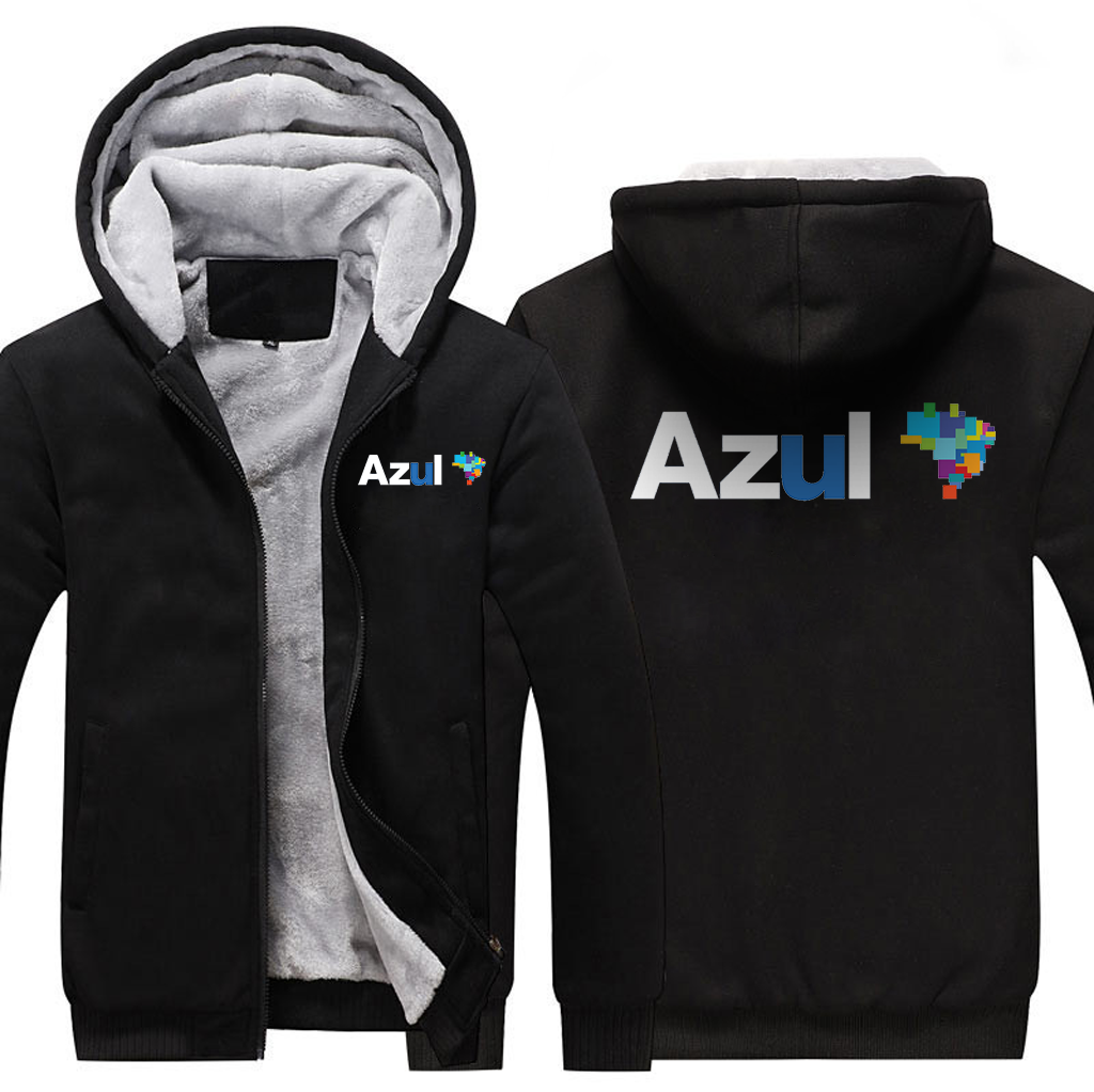 AZUL AIRLINES  JACKETS FLEECE SWEATSHIRT