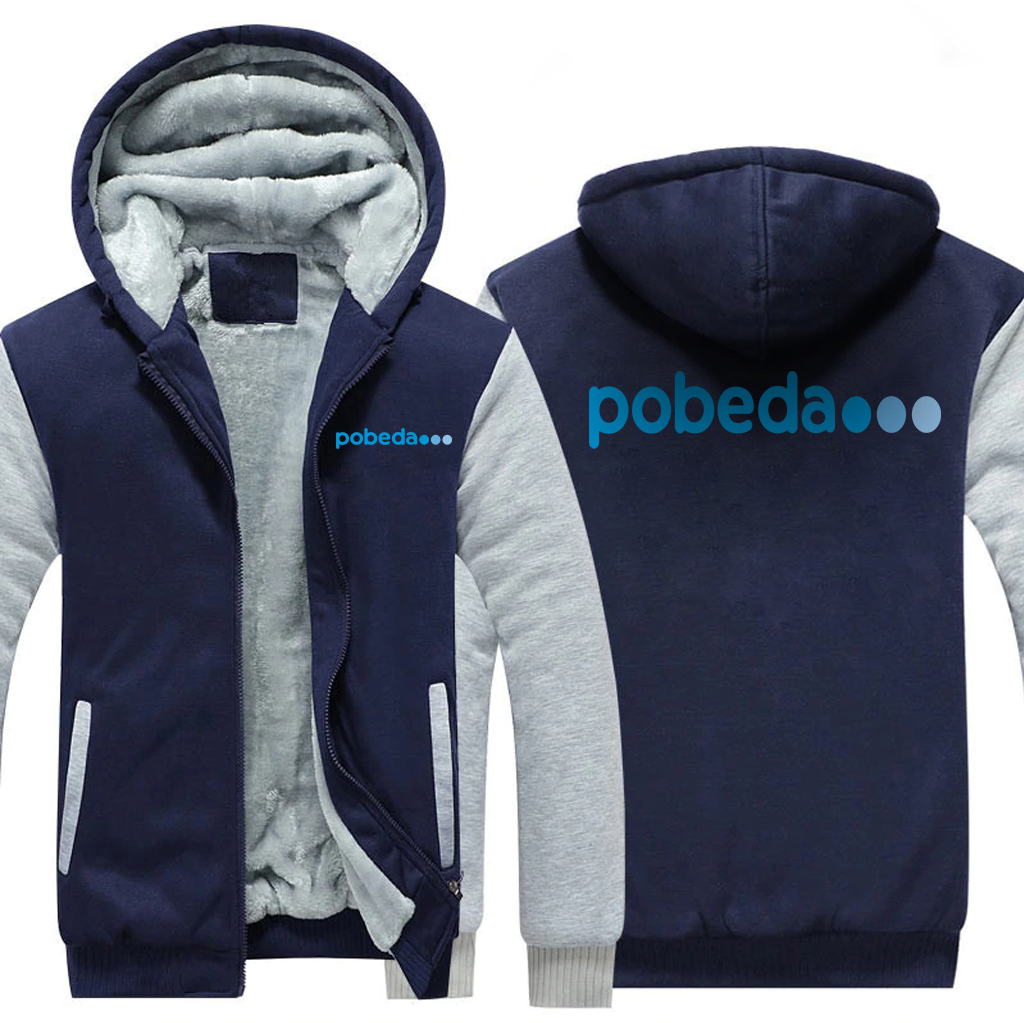 POBEDA AIRLINES  JACKETS FLEECE SWEATSHIRT