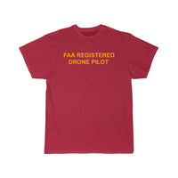 Thumbnail for FAA registered drone pilot T-SHIRT THE AV8R