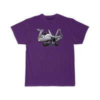 Thumbnail for Military Naval Fighter Jet Airplane Cartoon T SHIRT THE AV8R