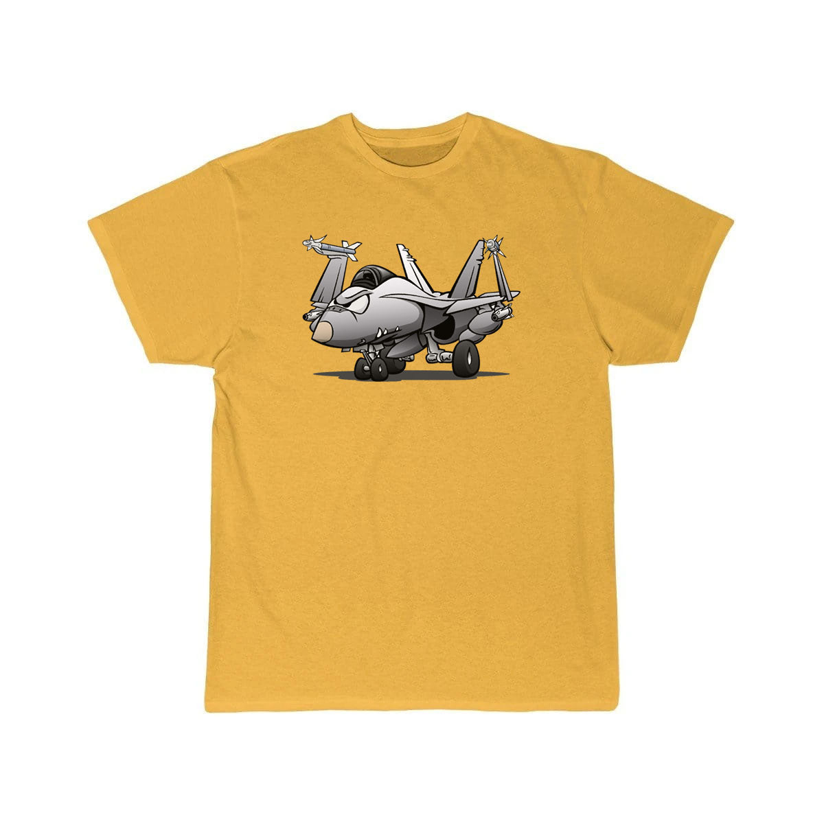 Military Naval Fighter Jet Airplane Cartoon T SHIRT THE AV8R