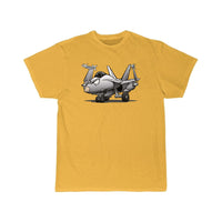 Thumbnail for Military Naval Fighter Jet Airplane Cartoon T SHIRT THE AV8R