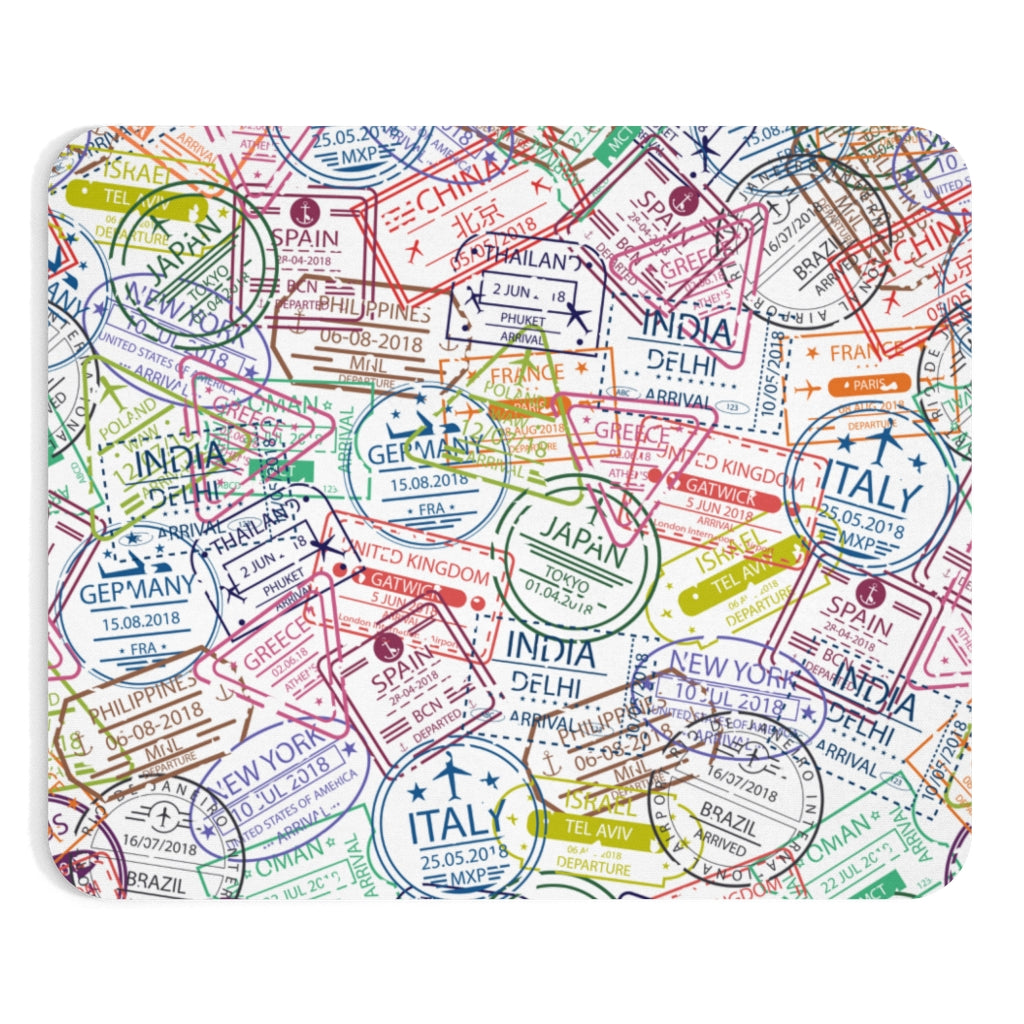 TRAVEL AROUND-  MOUSE PAD Printify