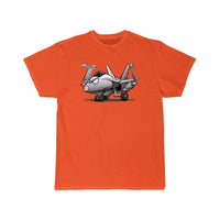 Thumbnail for Military Naval Fighter Jet Airplane Cartoon T SHIRT THE AV8R