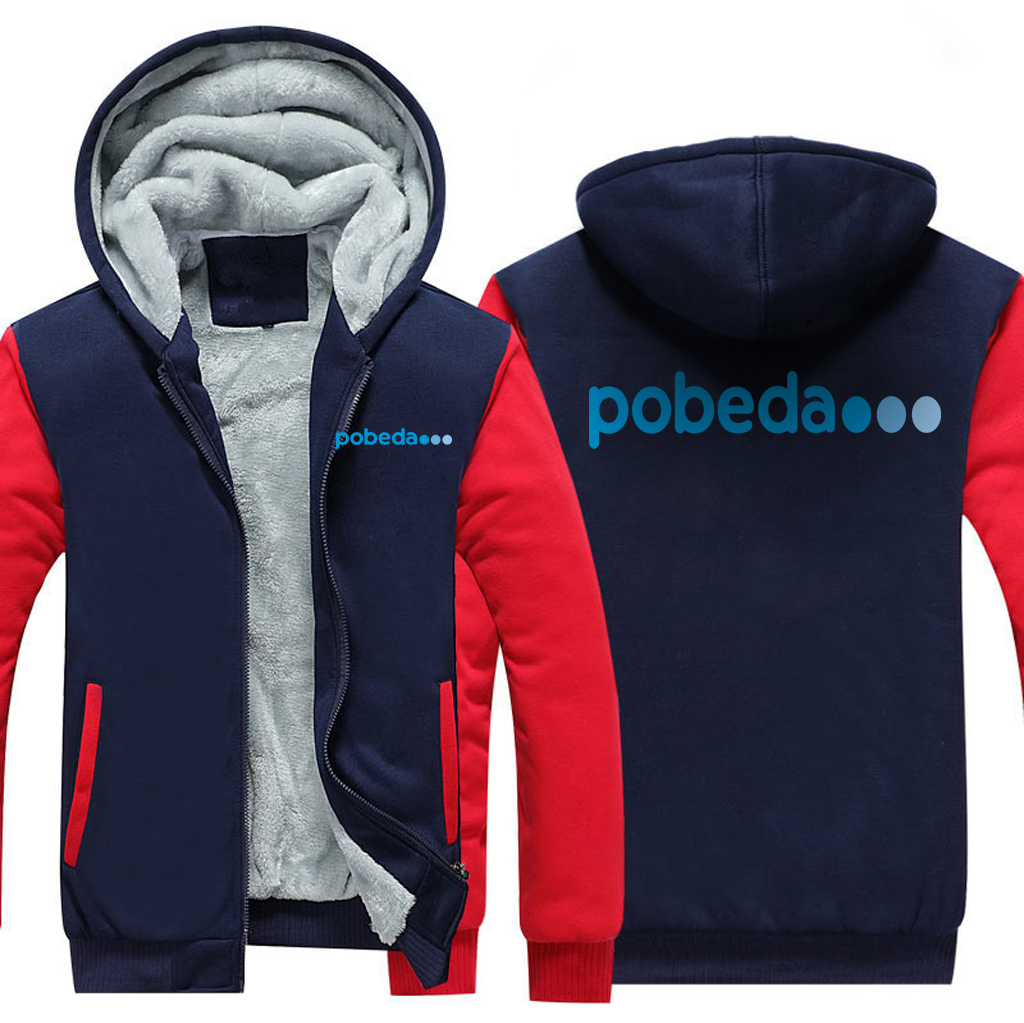 POBEDA AIRLINES  JACKETS FLEECE SWEATSHIRT