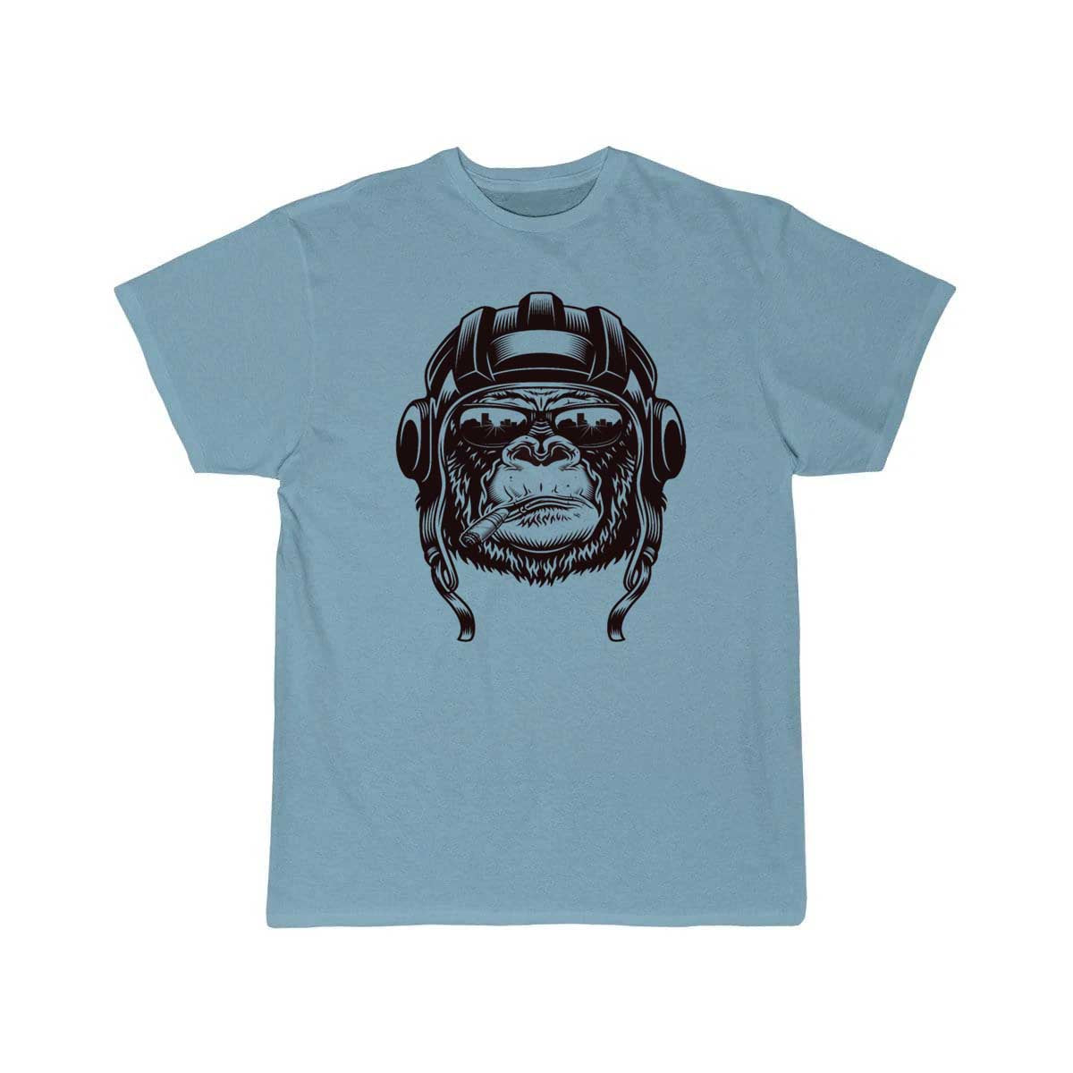 Monkey Monkys jet fighter pilot steal T Shirt THE AV8R