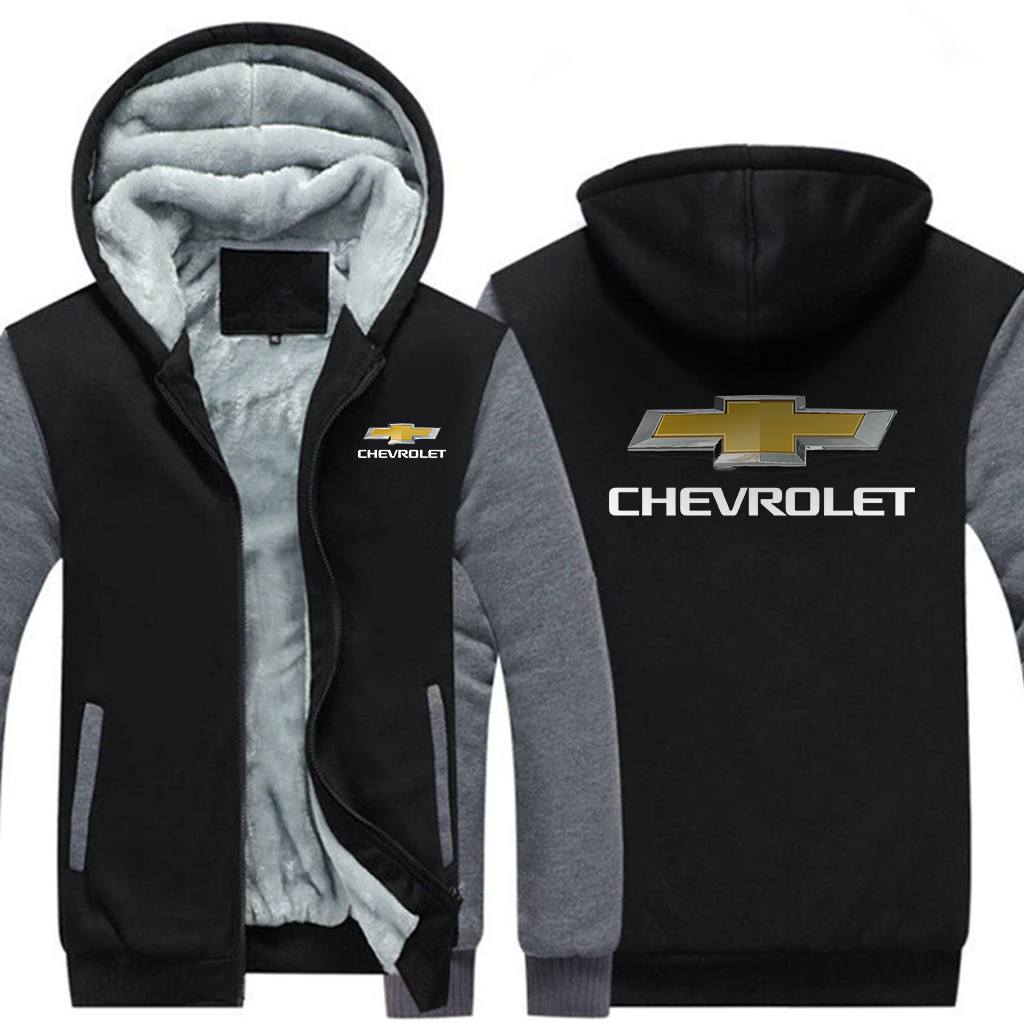 CHEVROLET  AUTOMOBILE  FLEECE SWEATSHIRT