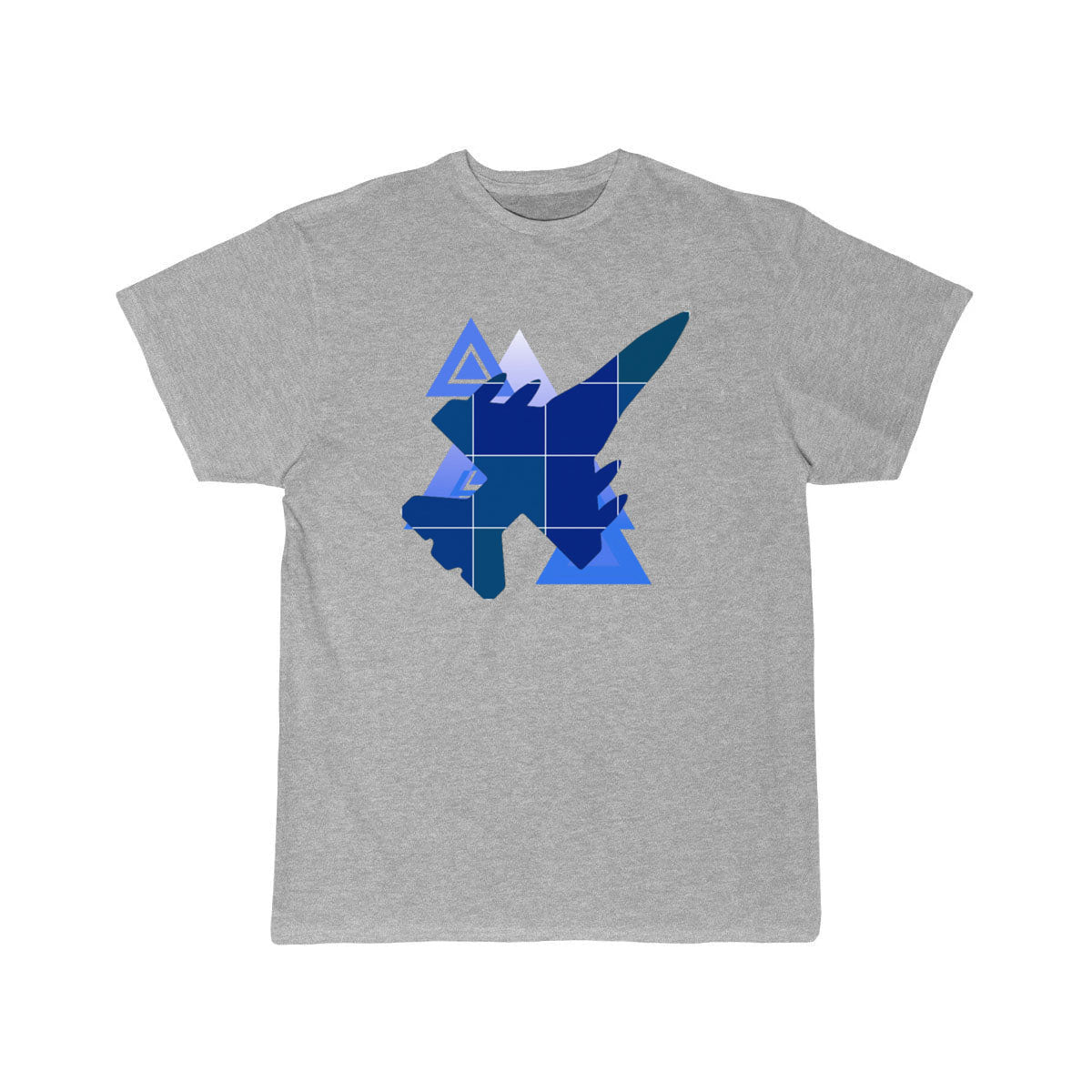 fighter jet blue T SHIRT THE AV8R