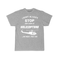 Thumbnail for Stop and look at Helicopters - Yes I do T-SHIRT THE AV8R