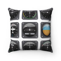 Thumbnail for AVIATION CLOCK PILLOW Printify