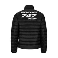 Thumbnail for BOEING 747 Men's Stand Collar Padded Jacket e-joyer