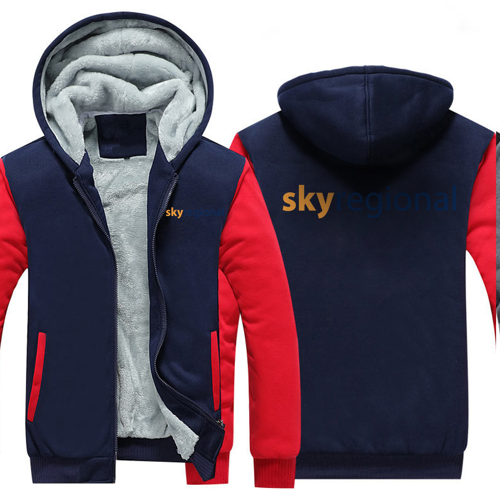 SKY REGIONAL AIRLINES JACKETS FLEECE SWEATSHIRT