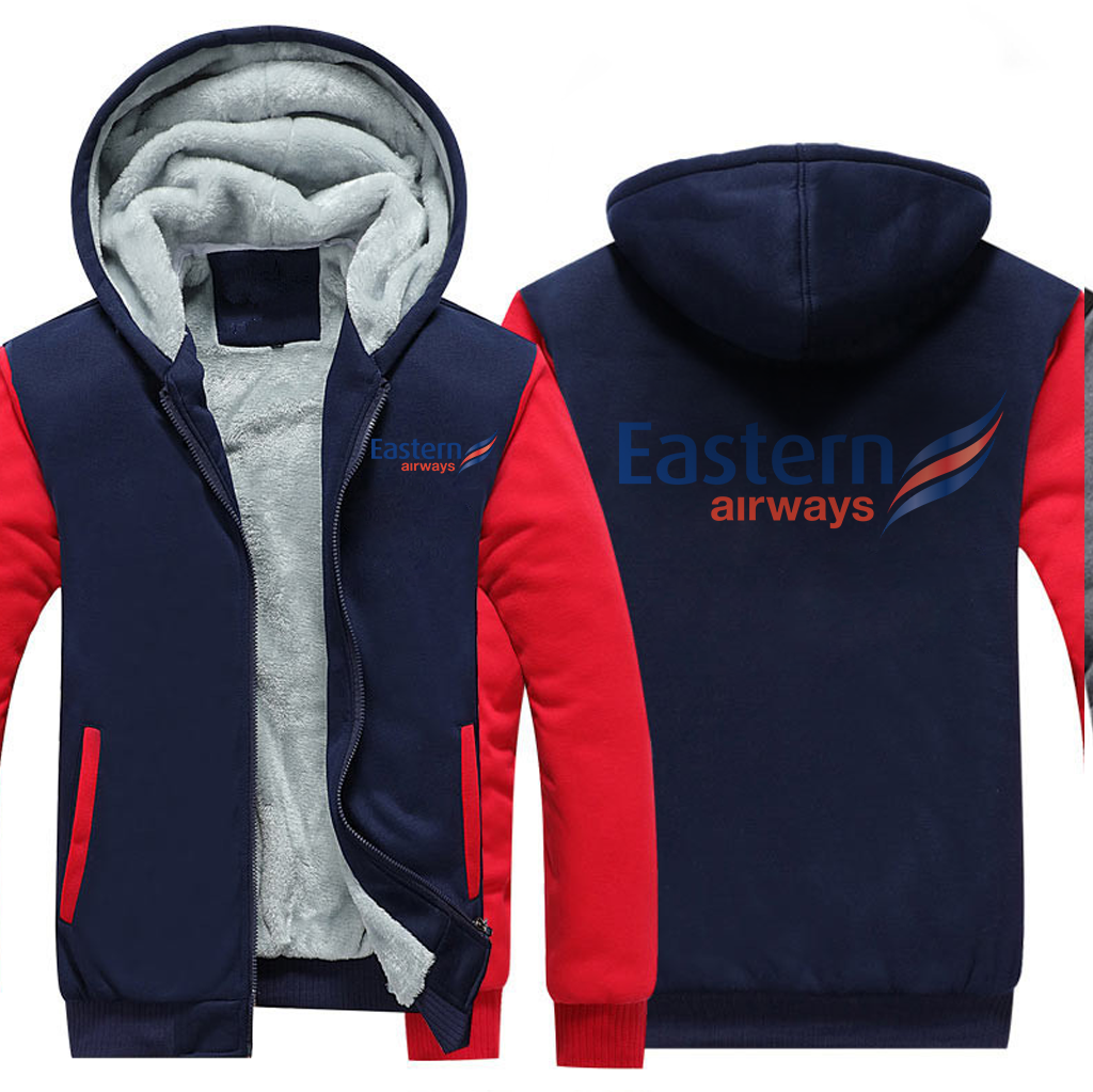 ESTERN AIRLINES JACKETS FLEECE SWEATSHIRT