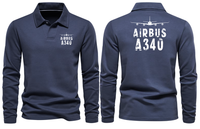 Thumbnail for AIRBUS A340 LONG SLEEVE  POLO