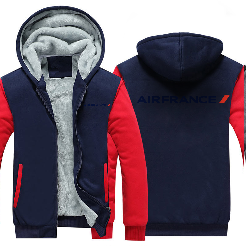 AIR FRANCE AIRLINES  JACKETS FLEECE SWEATSHIRT