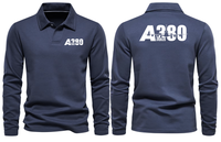 Thumbnail for AIRBUS A380 LONG SLEEVE  POLO
