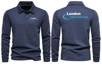 Thumbnail for LONDON AIRPORT LONG SLEEVE  POLO