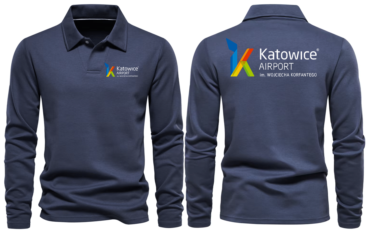 KATOWICE AIRPORT LONG SLEEVE  POLO