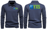 Thumbnail for YXS AIRPORT LONG SLEEVE  POLO