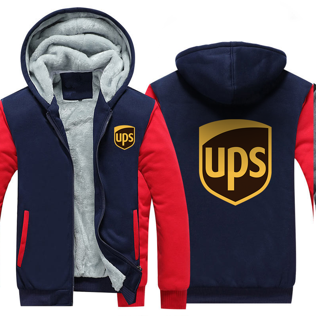 UPS AIRLINES JACKETS FLEECE SWEATSHIRT