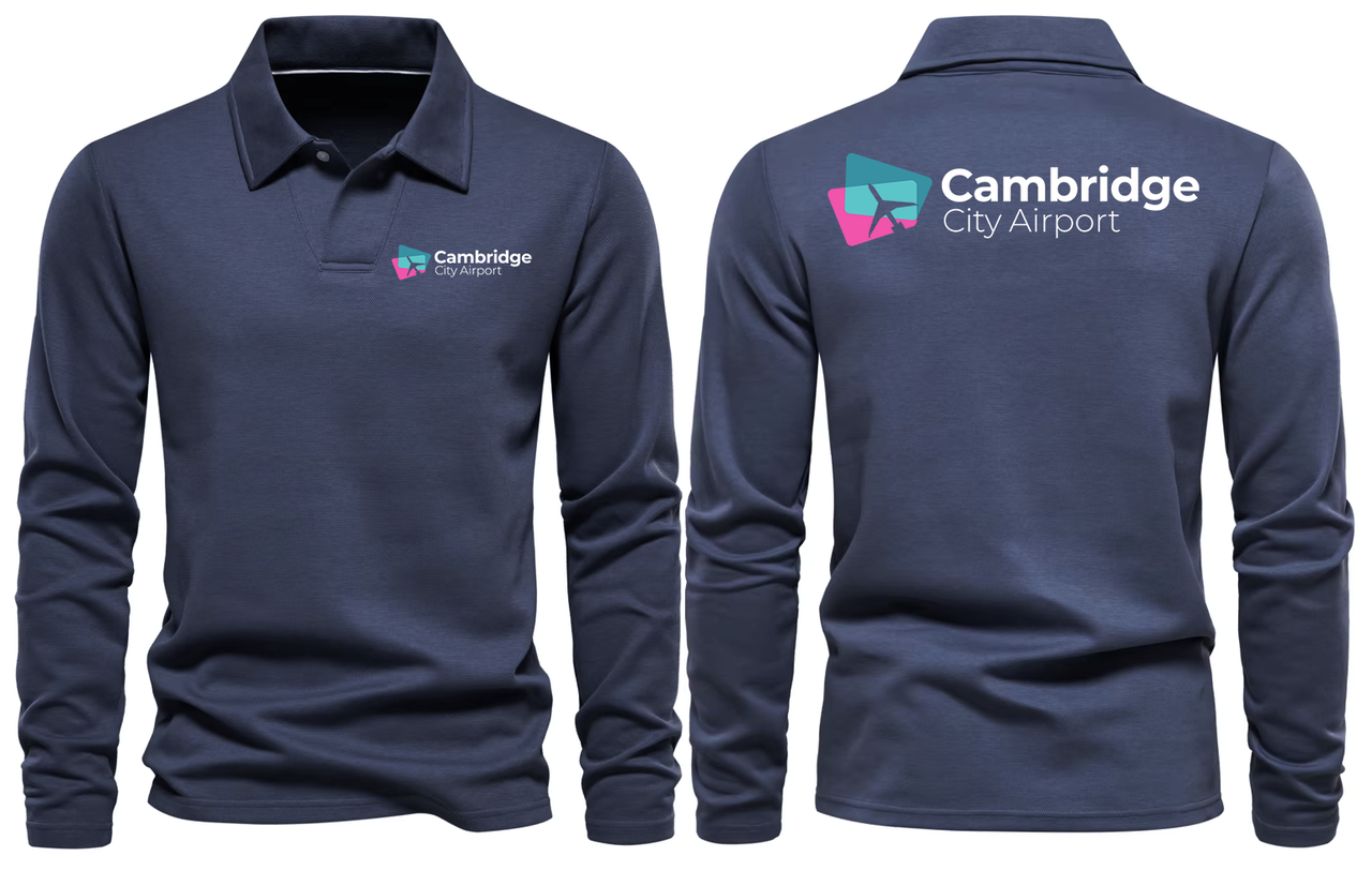 MARSEILLE AIRPORT LONG SLEEVE  POLO (Copy)