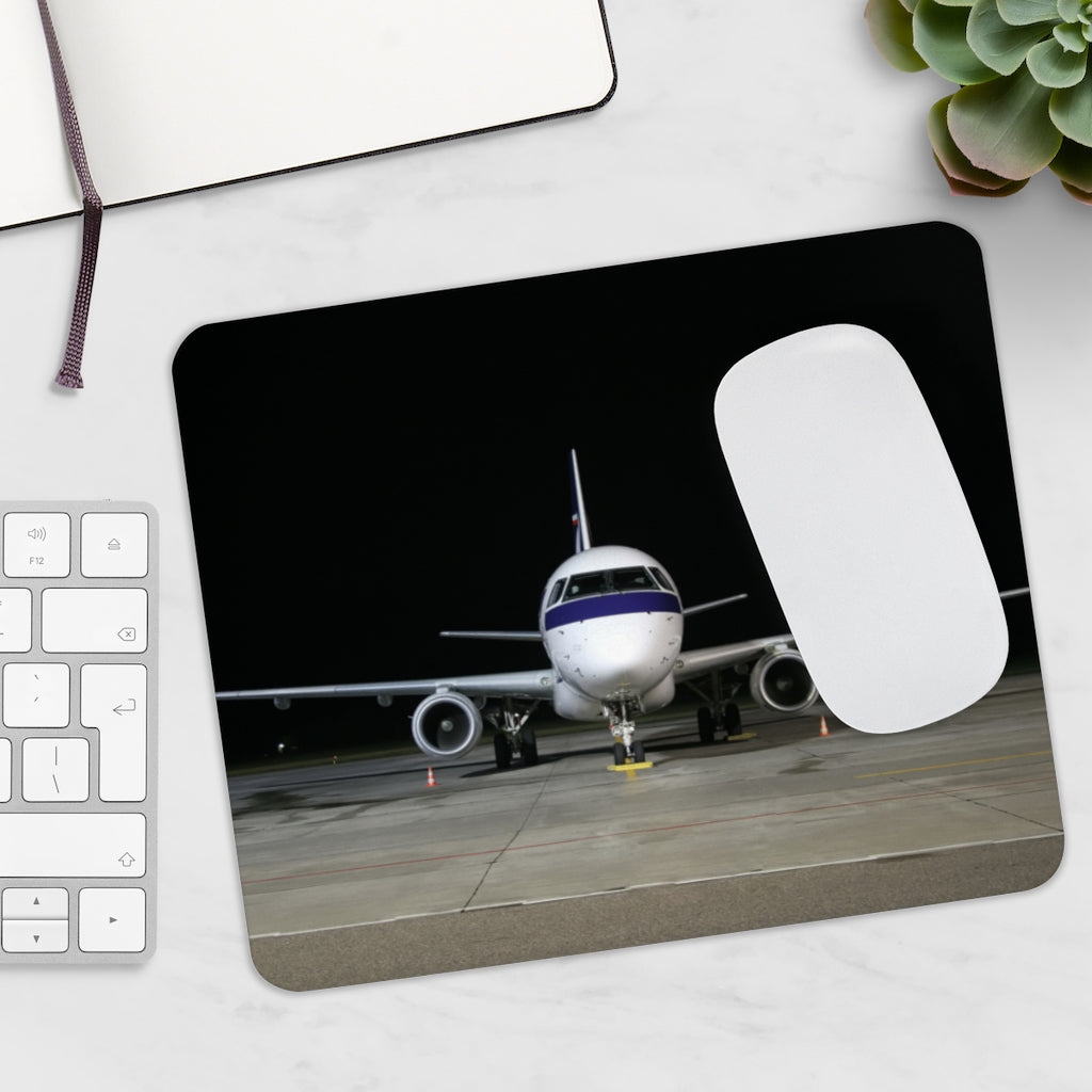 AIRCRAFT BLACK -  MOUSE PAD Printify