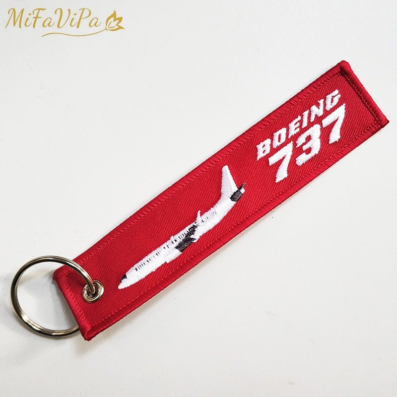 3 PCS BOEING 737 EMBROIDERY KEY CHAIN - PILOTSX