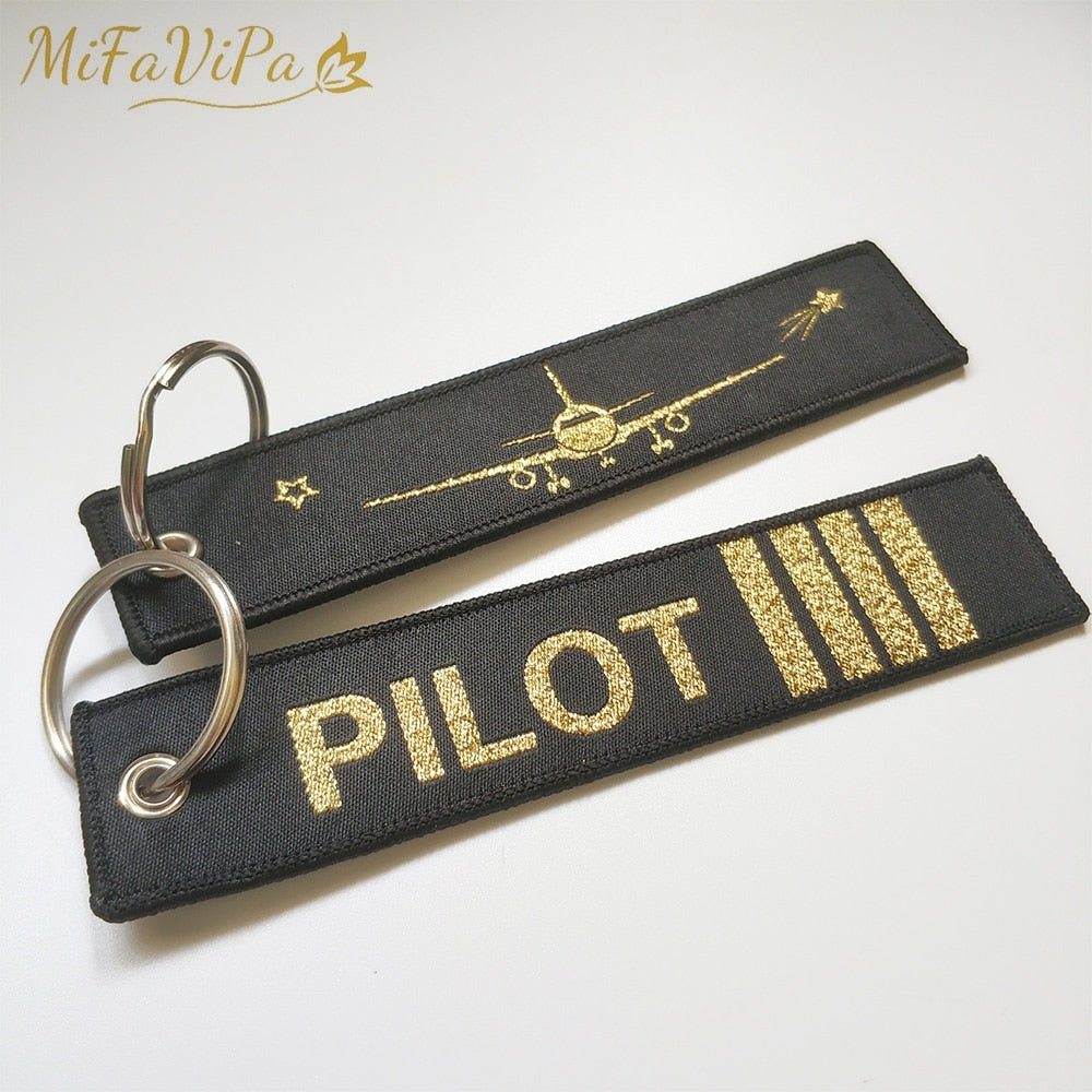 3 PCS FASHION TRINKET PILOT KEY CHAIN - PILOTSX