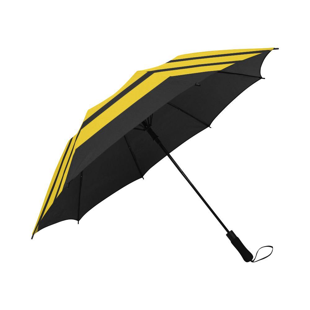 3 STRIPES CUSTOM NAME SEMI - AUTOMATIC FOLDABLE UMBRELLA (MODEL U05) - PILOTSX