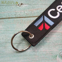 Thumbnail for 30 PCS EMBROIDERY 15 PCS CESSNA KEYCHAIN - PILOTSX