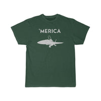 Thumbnail for Merica Fighter Jet T SHIRT THE AV8R