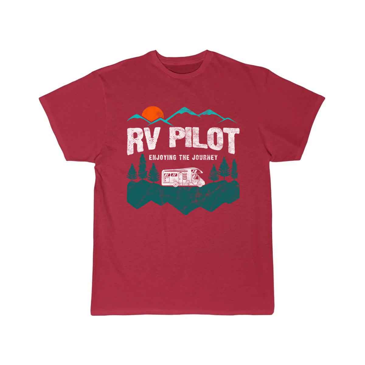 Enjoying The Journey RV Pilot Camping Gift T-SHIRT THE AV8R