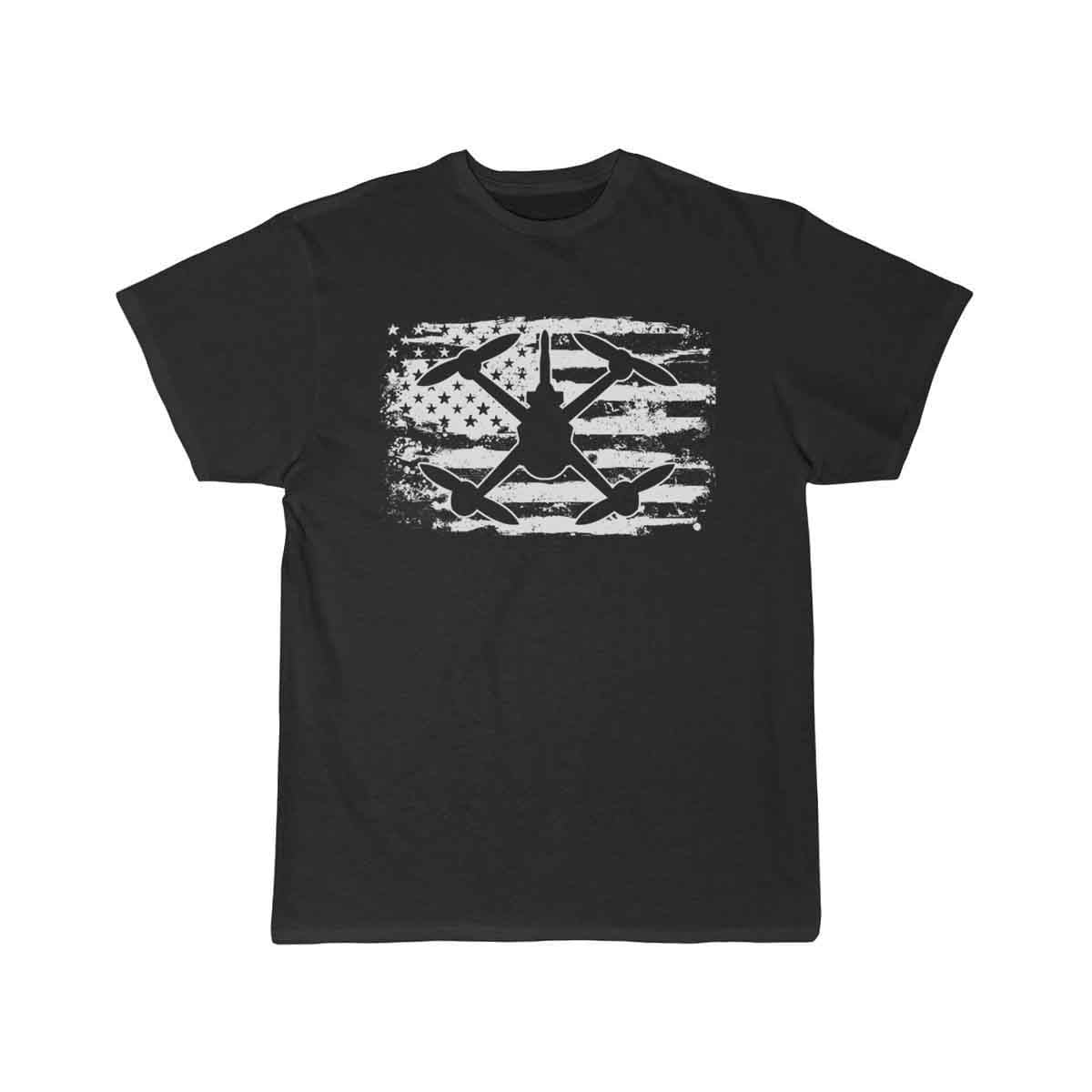 Drones USA Flag Drone Pilot Drone Racing T-SHIRT THE AV8R