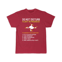 Thumbnail for Do Not Disturb Flight In Progress Drone Hobby Rc  T-SHIRT THE AV8R