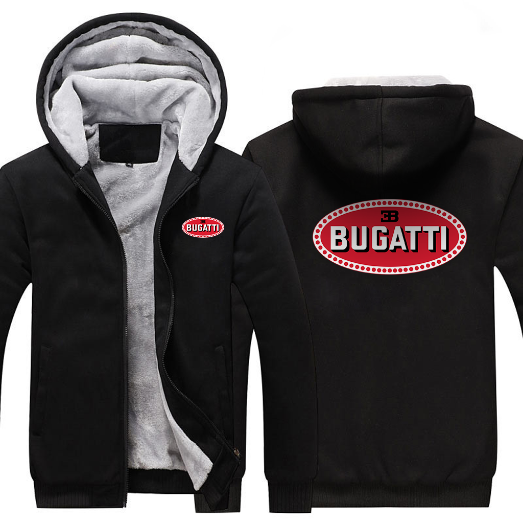 BUGATTI  AUTOMOBILE  FLEECE SWEATSHIRT