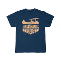 Thumbnail for old school rules (planes) T SHIRT THE AV8R