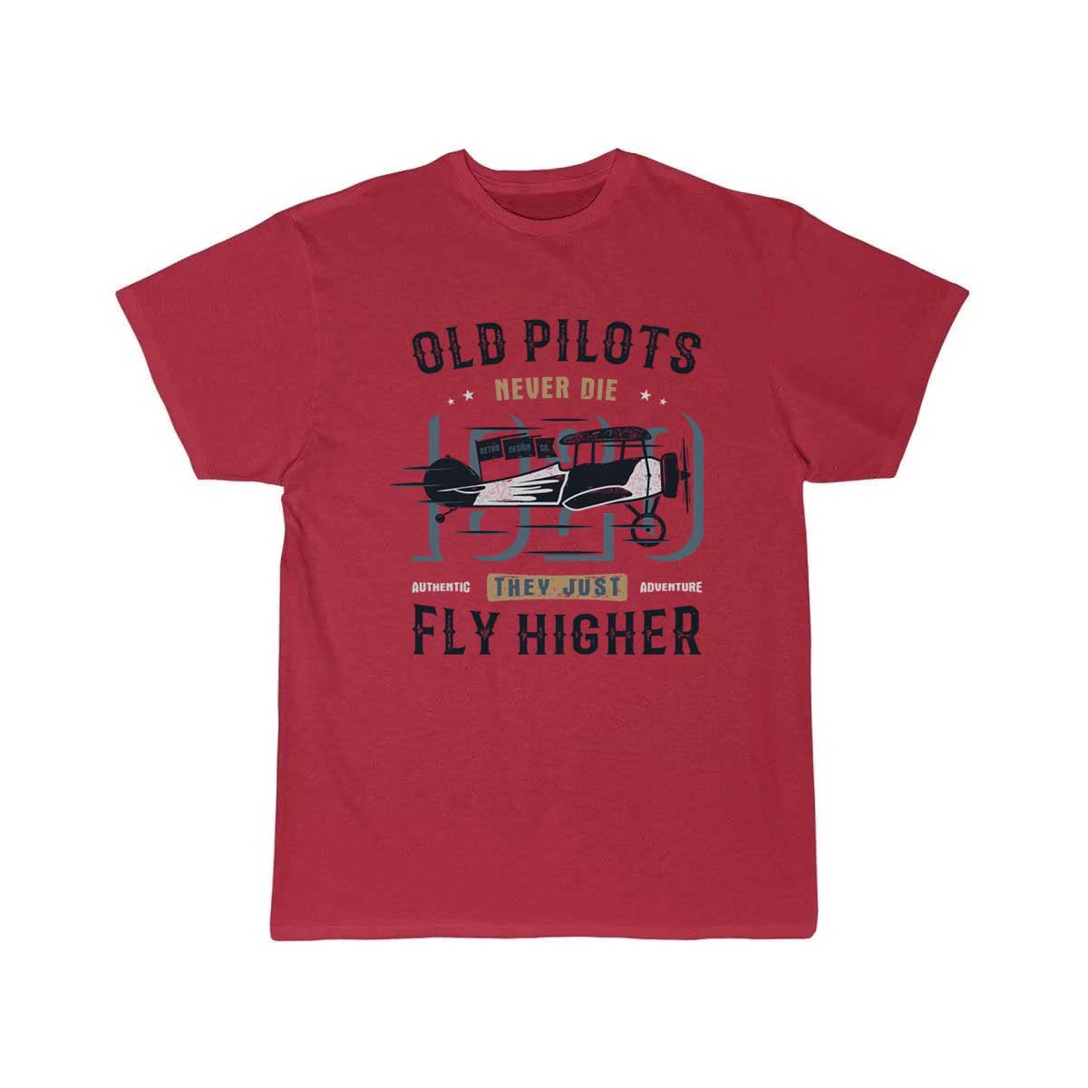 Old pilots Color T-SHIRT THE AV8R