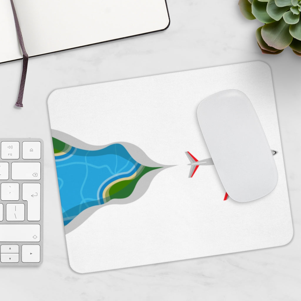 AIRCRAFT HEARTBEAT  -  MOUSE PAD Printify