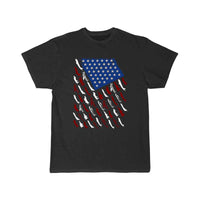 Thumbnail for Pilot Airplane American Flag Vintage T-SHIRT THE AV8R