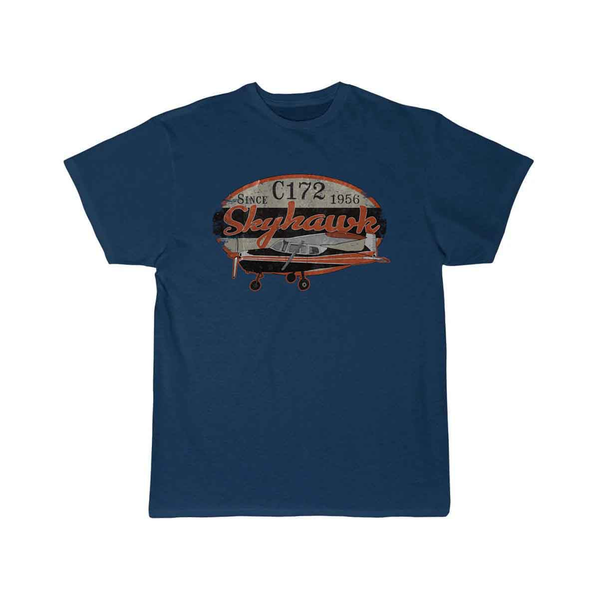 Cessna 172 Skyhawk Airplane Vintage Retro Design T SHIRT THE AV8R