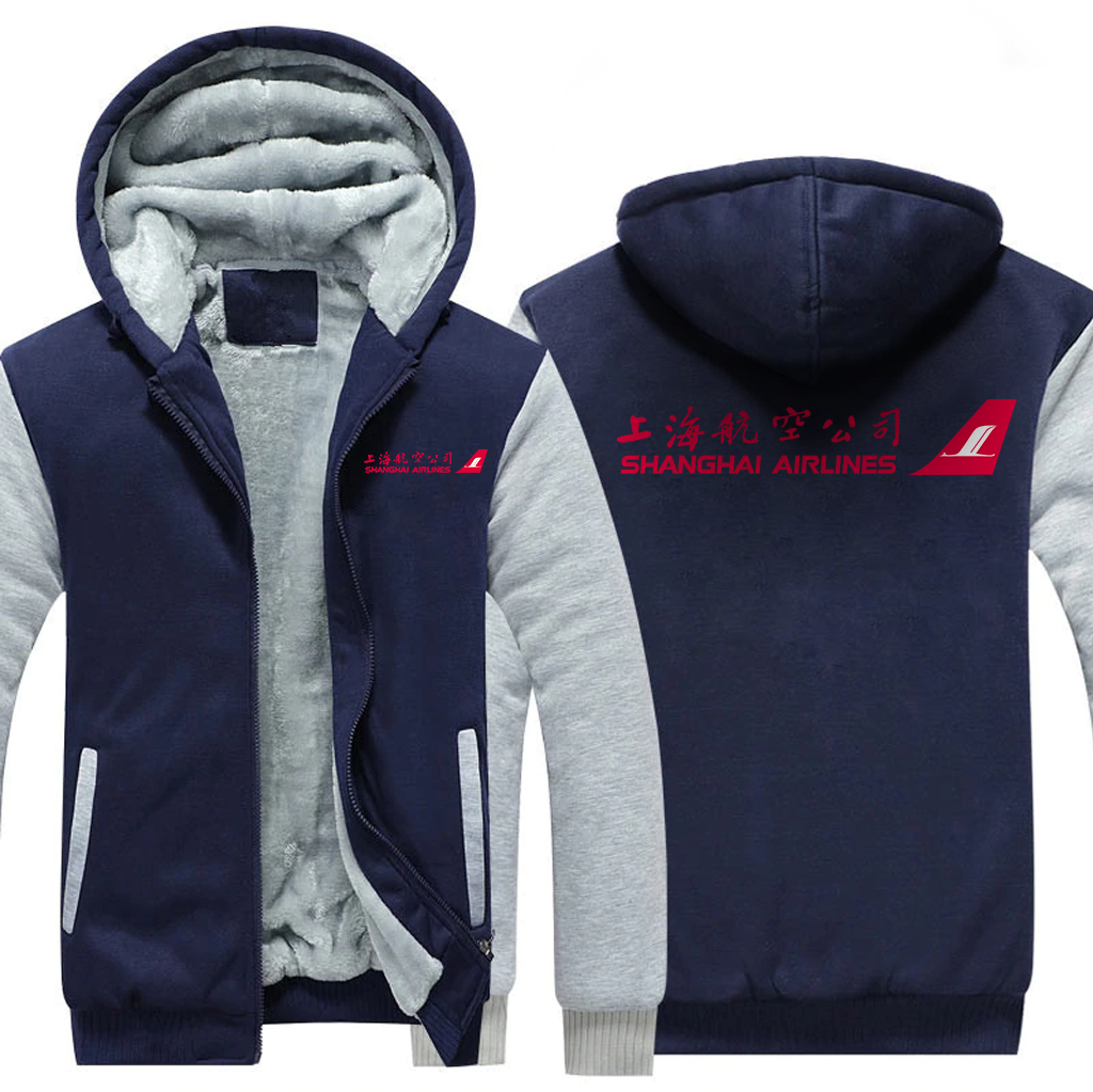 SHANGHAI AIRLINES  JACKETS FLEECE SWEATSHIRT