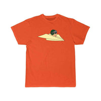 Thumbnail for Military pilot  fighter pilot in paper plane T Shirt THE AV8R