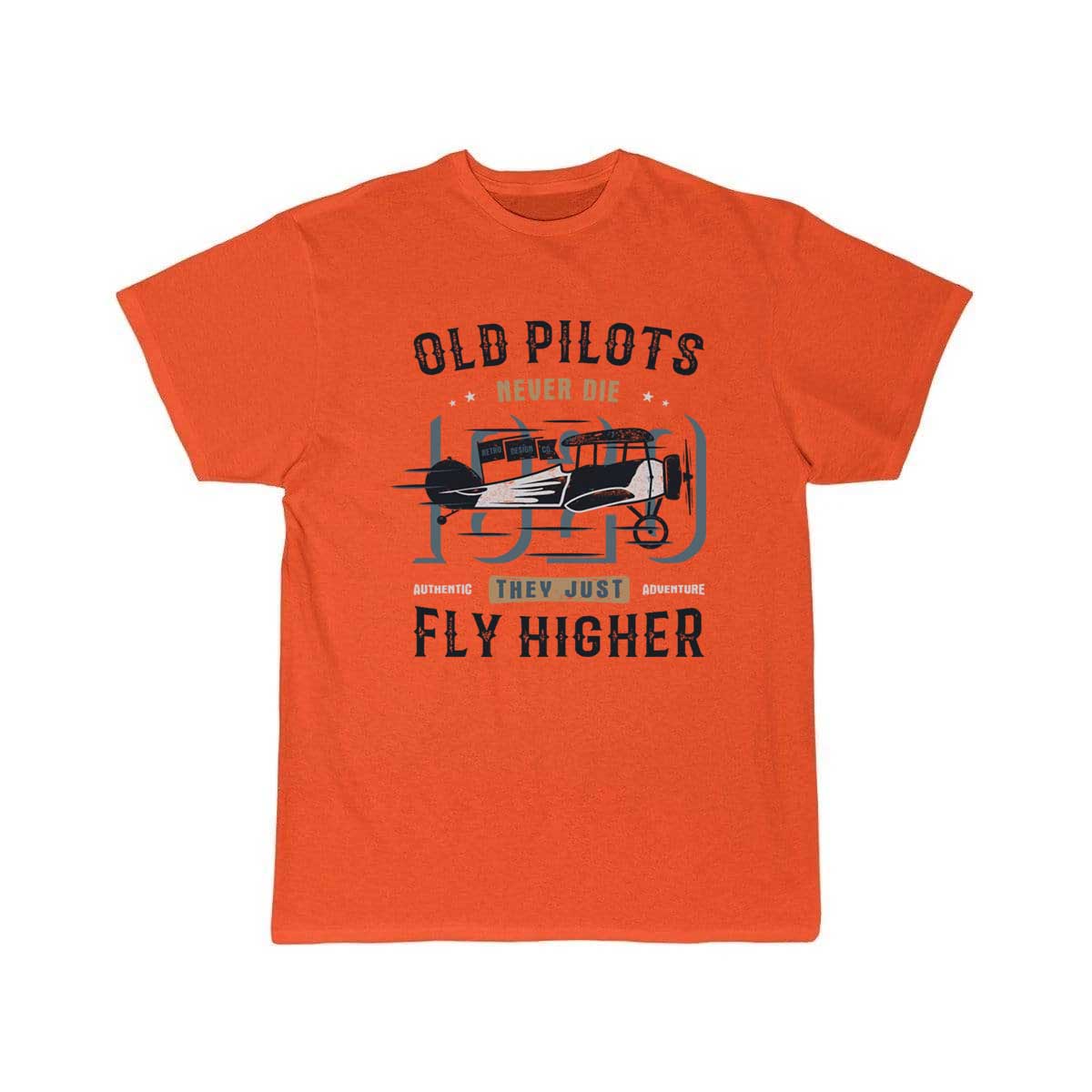 Old pilots Color T-SHIRT THE AV8R