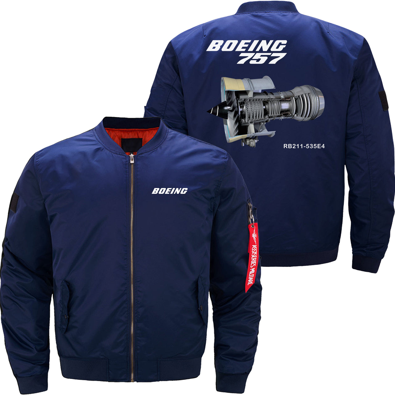 Boeing 757 Ma-1 Bomber Jacket Flight Jacket Aviator Jacket THE AV8R