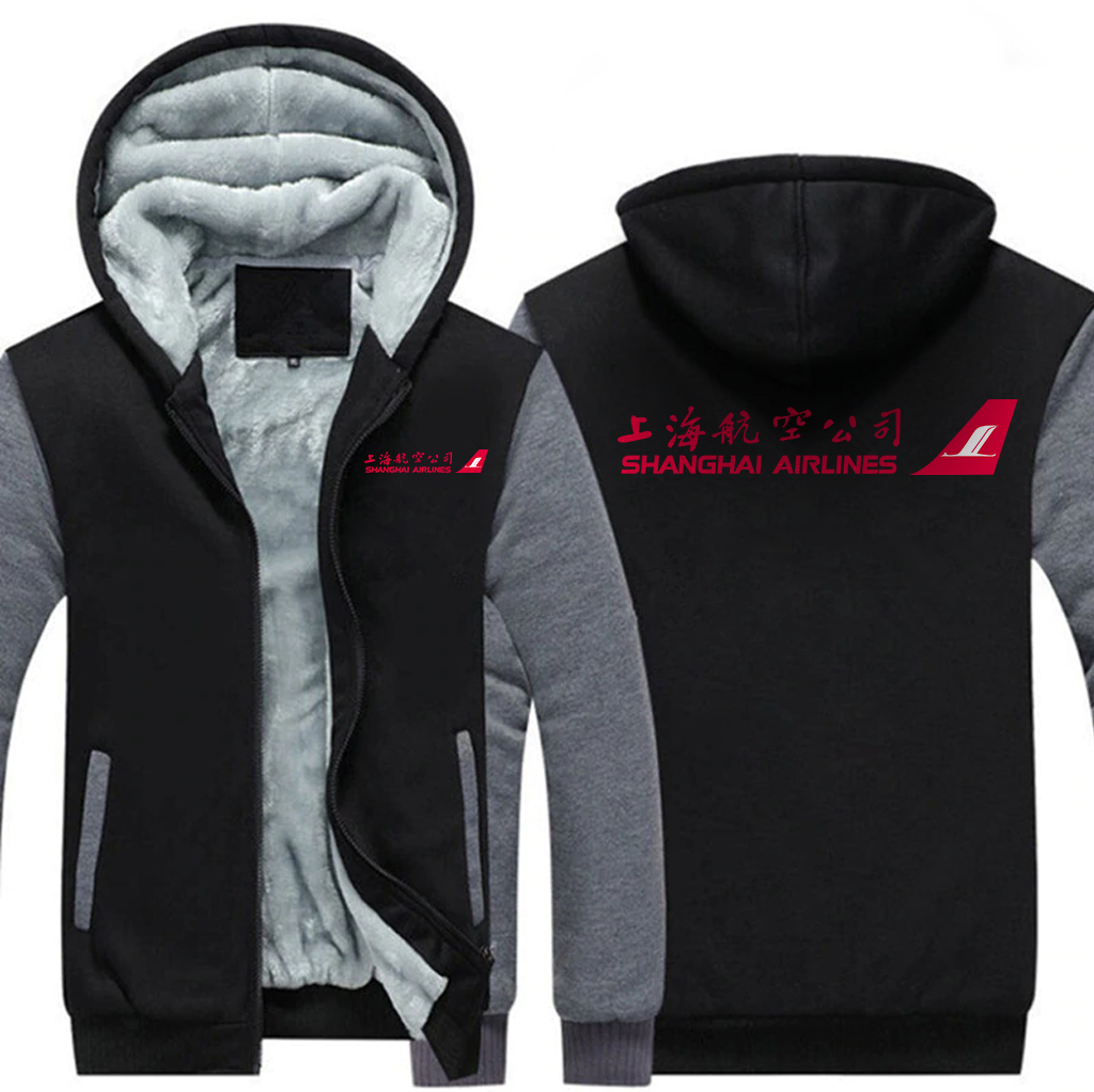 SHANGHAI AIRLINES  JACKETS FLEECE SWEATSHIRT