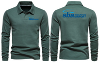 Thumbnail for SBA AIRPORT LONG SLEEVE  POLO