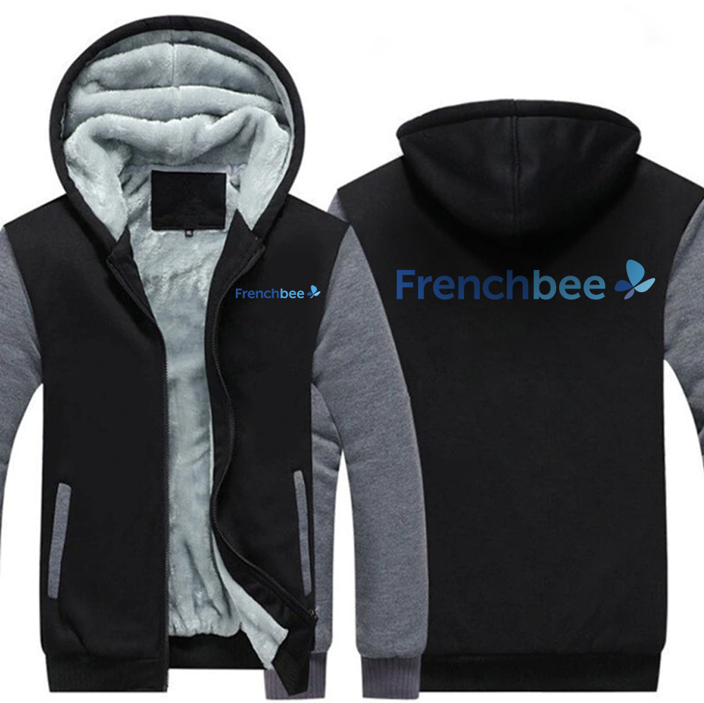 FREANCH BEE AIRLINES JACKETS FLEECE SWEATSHIRT