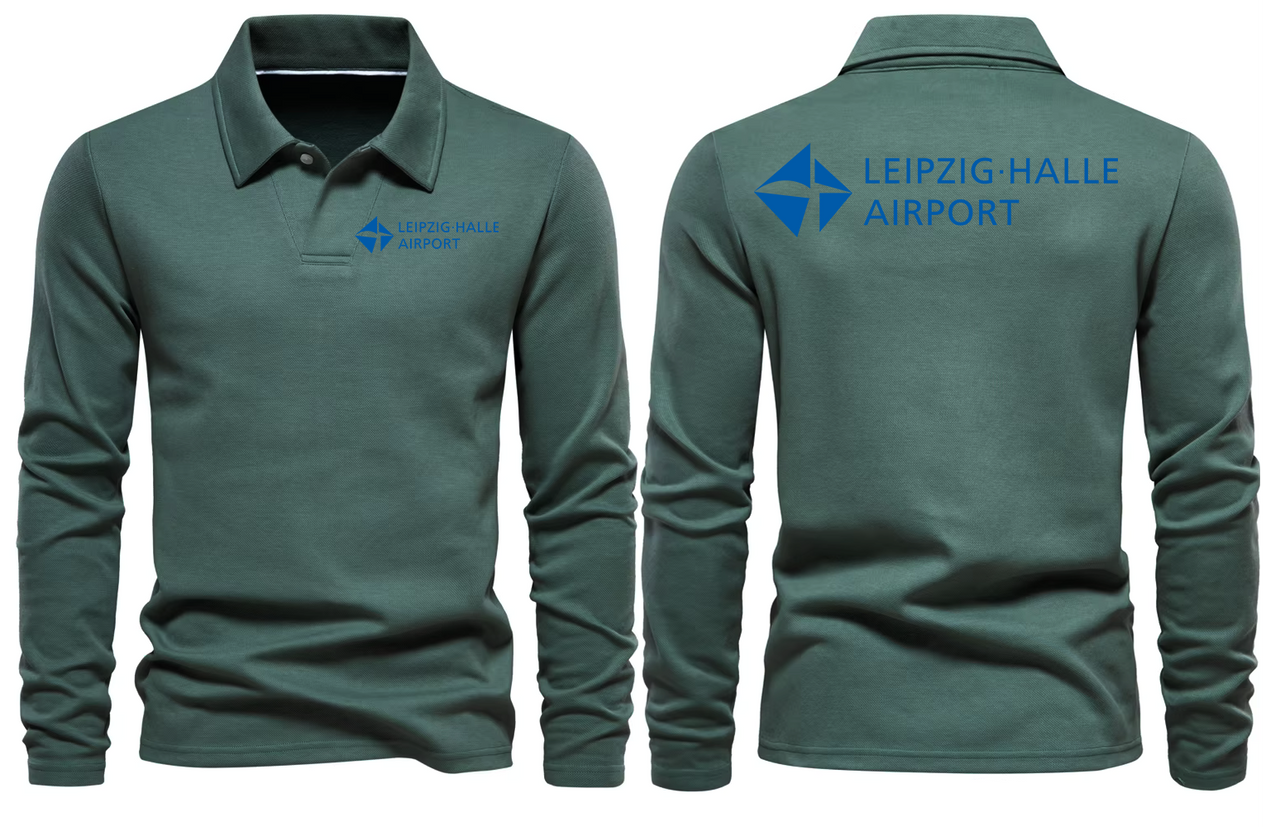LEIPZIG AIRPORT LONG SLEEVE  POLO