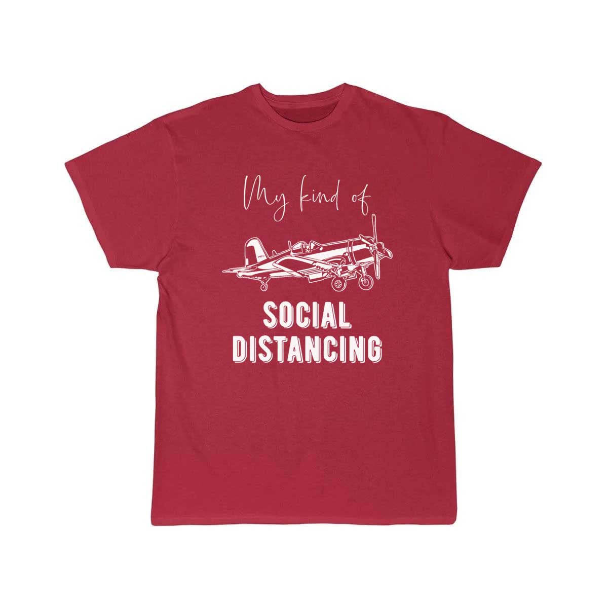 Airplane Pilot - Social Distancing Saying T-SHIRT THE AV8R