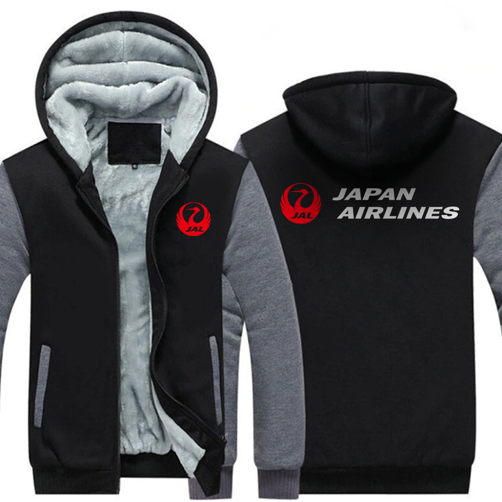 JAPAN AIRLINES  JACKETS FLEECE SWEATSHIRT